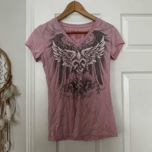 L.O.L Vintage pink top